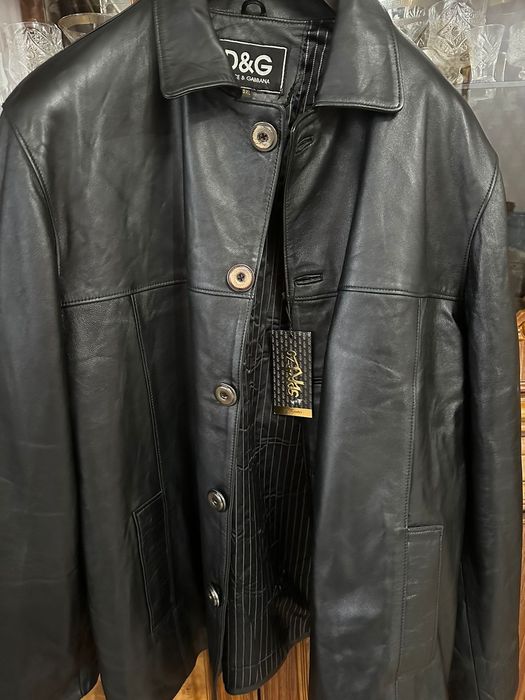 Куртка кожаная мужская