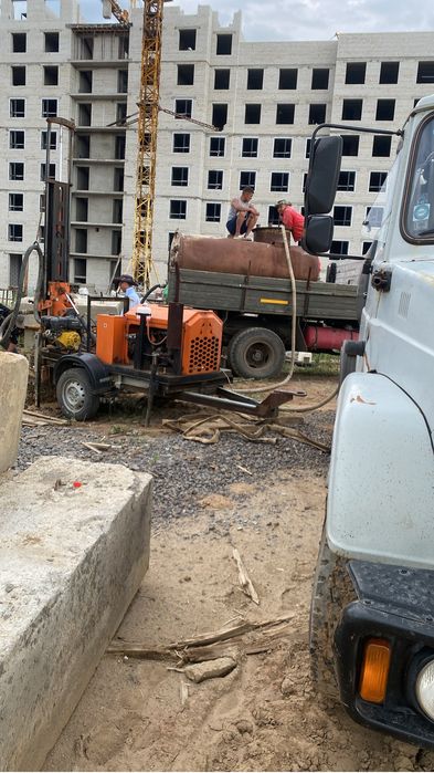 Водовоз полив стройка услуга водовоз
