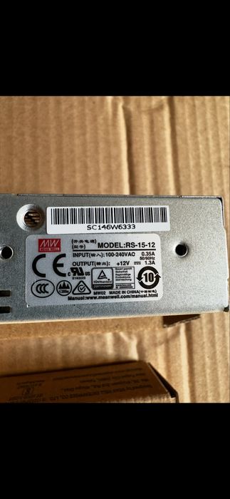 Sursa  RS-15-12 12V/1.3A MEAN WELL
