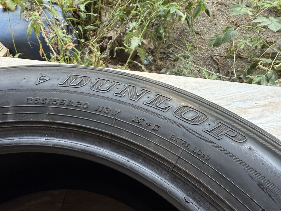 265 55 R20 Пара 2шт. Dunlop Шины