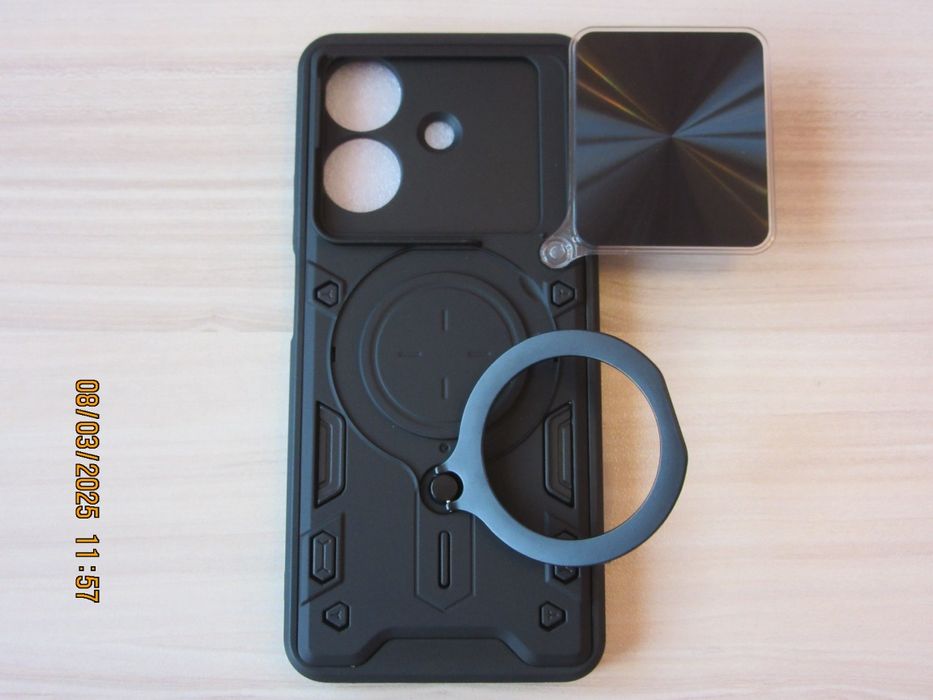 Realme Note 60 / GT 7 Pro / GIANT RING Удароустойчив кейс с пръстен