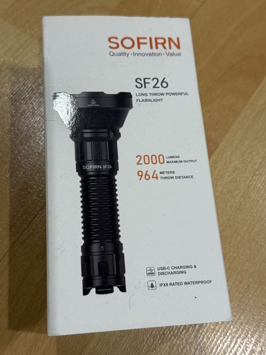 Sofirn sf26 фенер