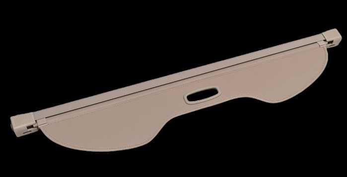 Щора за багажник Ford Escape MK3 2013–2019, бежова, алуминий и PVC