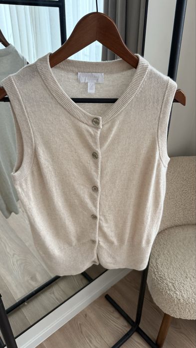 The White Company елек с вълна и кашмир