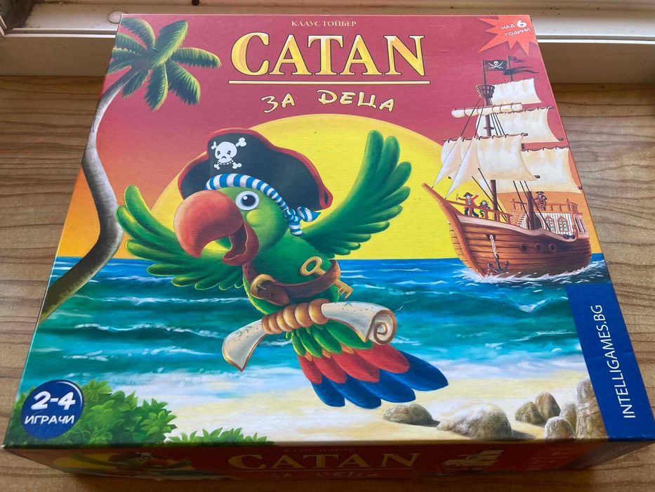 Catan настолна игра за 6 плюс, използвана