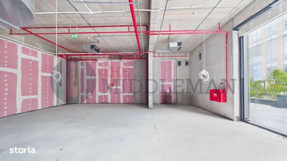 Spațiu cu terasă generoasă 124 mp | Parter business hub Cotroceni