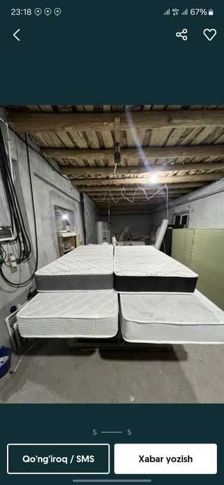 Matras 1 qol zavoddan