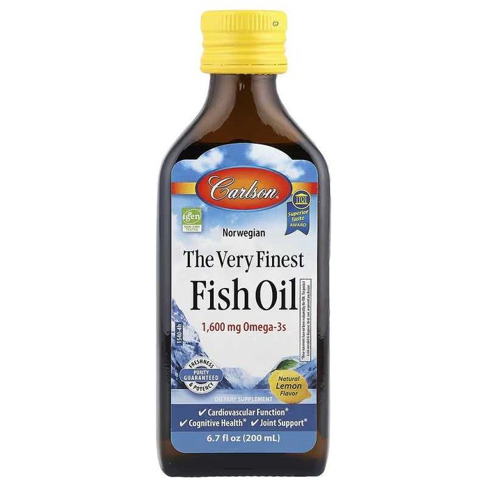 Carlson The Very Finest Fish Oil omega 3 омега 3