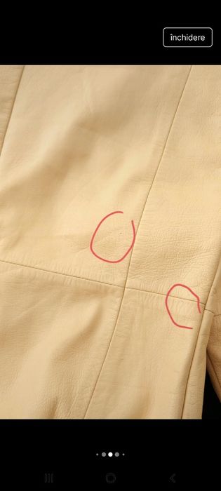 Geaca din piele naturala