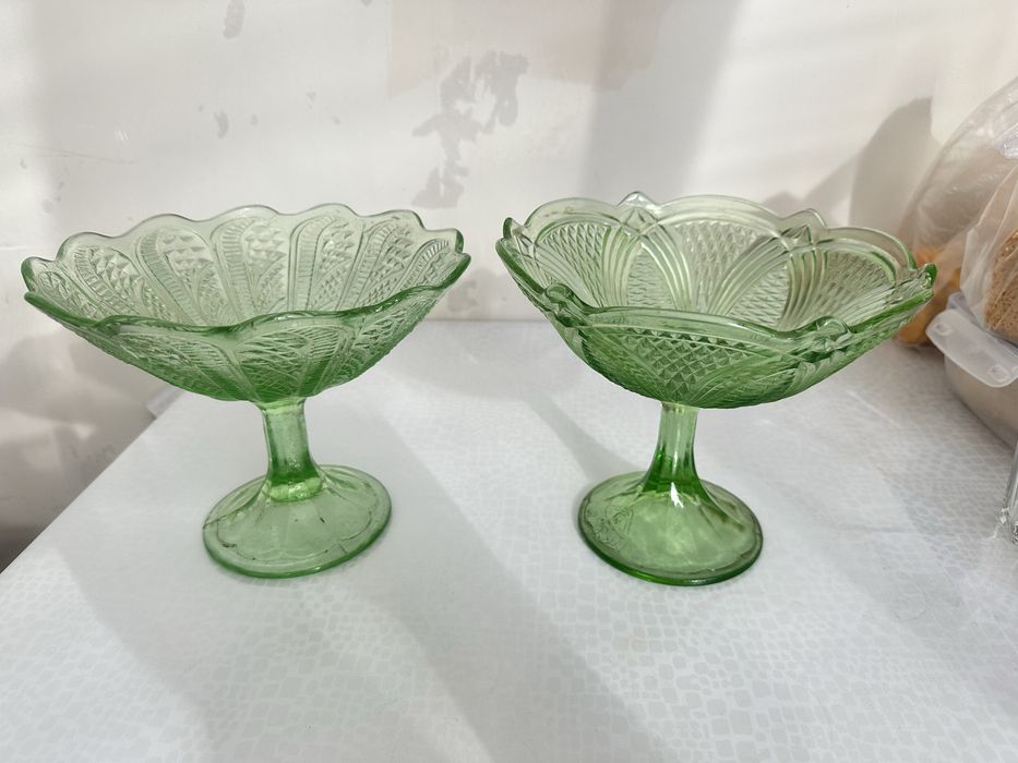 Ваза на ножке советкая