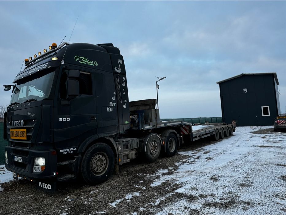 Transporturi agabaritice/combine/utilaje/macara/trailer/troliu/gondola