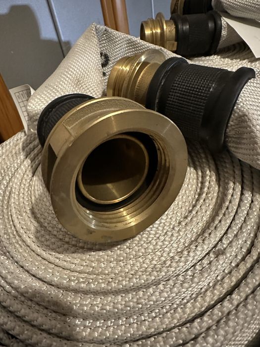 Furtun plat DN45 20m cu racorduri – pompă apă / irigații / PSI