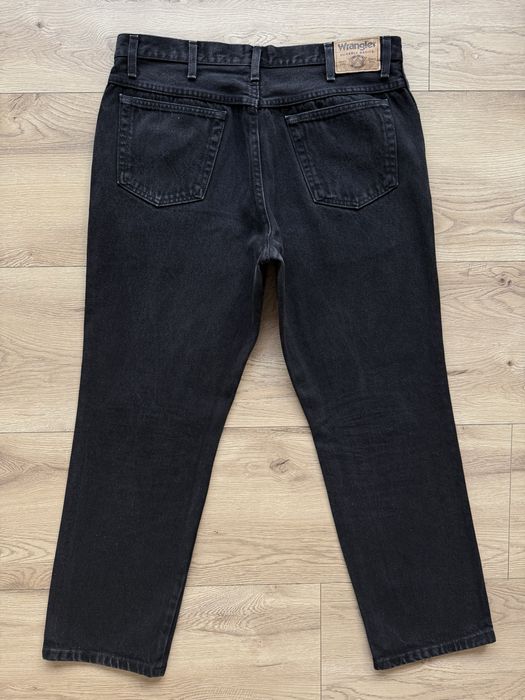 Blugi WRANGLER Regular Negru Barbati | Marime 38 x 32 (Talie 96 cm)