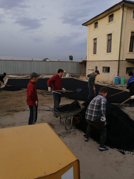 Укладка асфальта