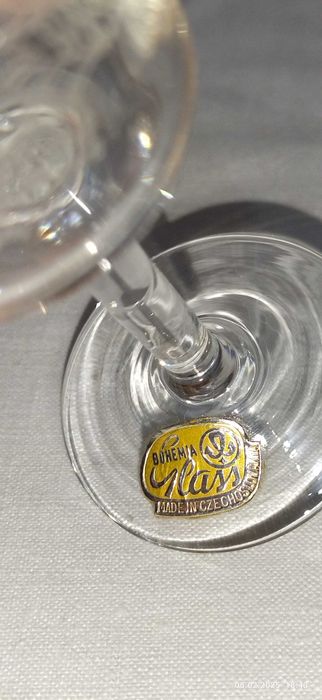 Фужеры маленькие. 5 шт. Богемия.