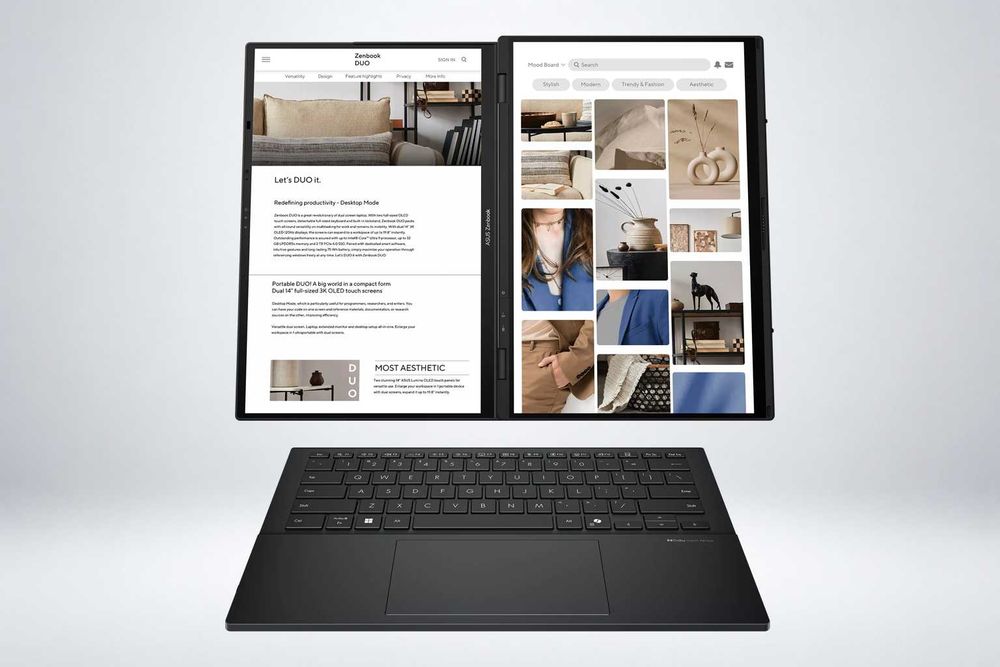 ASUS Zenbook Duo OLED / Ultra 9 / 32GB / 1TB / Touch / Гарантия 1 год