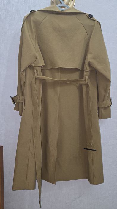 Тренч плащ тренчкот женский миди длинный новый демисезонный