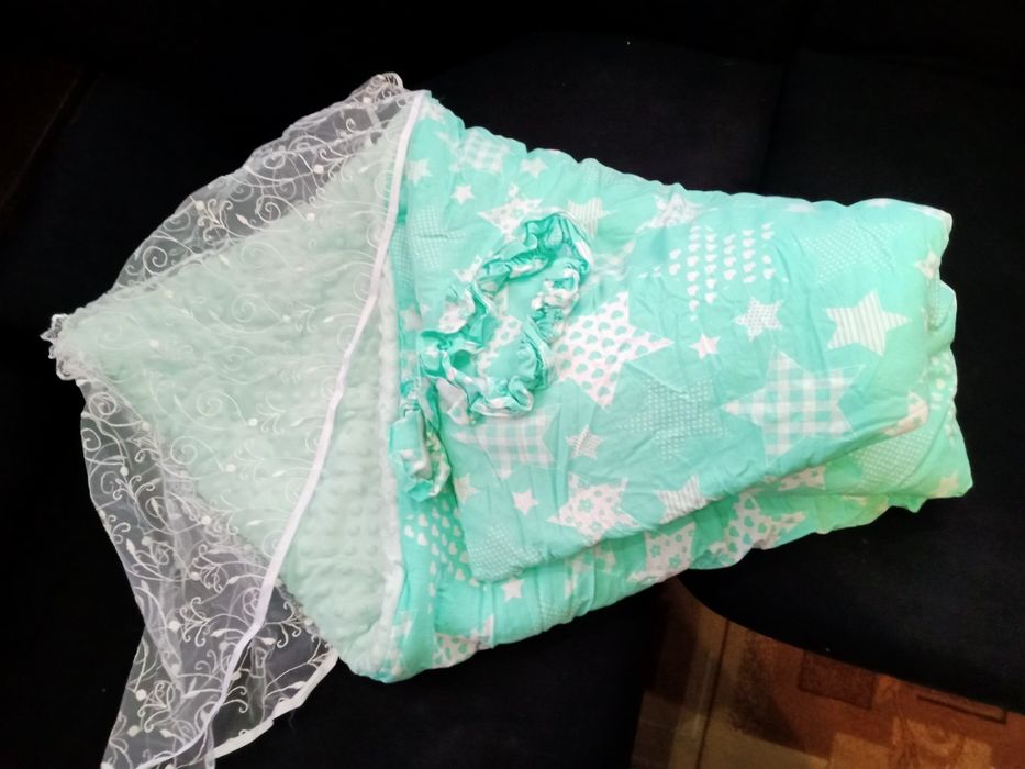 Одеяло-конверт детское