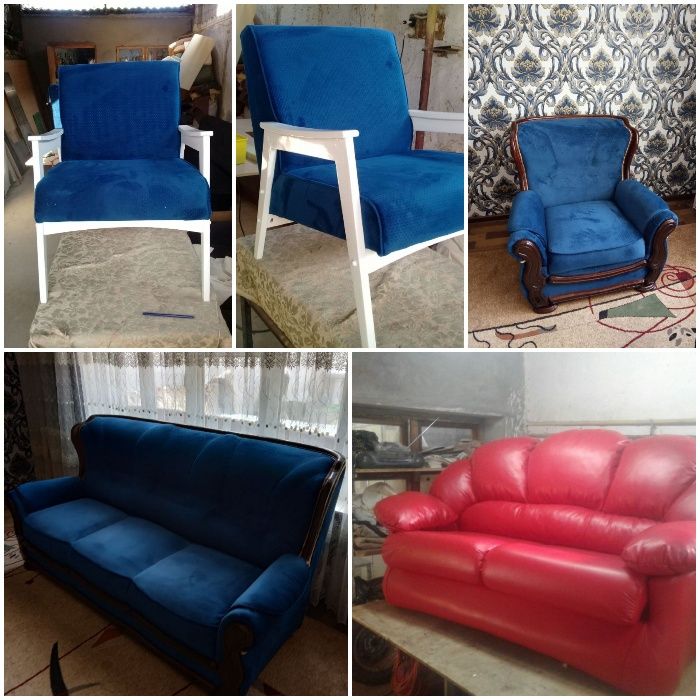 Реставрация мягкой мебели,изготовление матрасов.