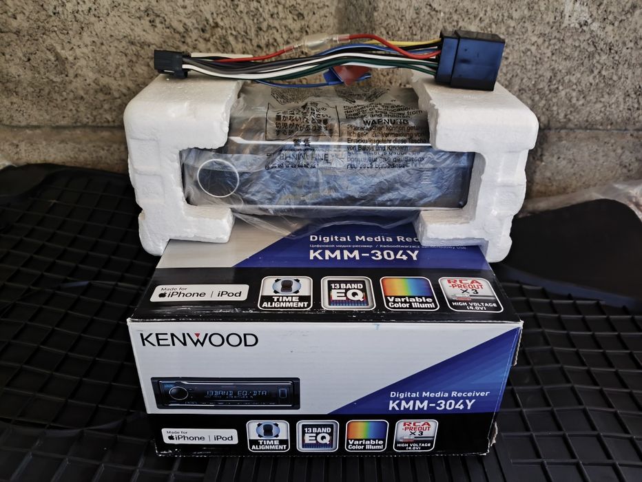 Магнитола Kenwood KMM-304Y