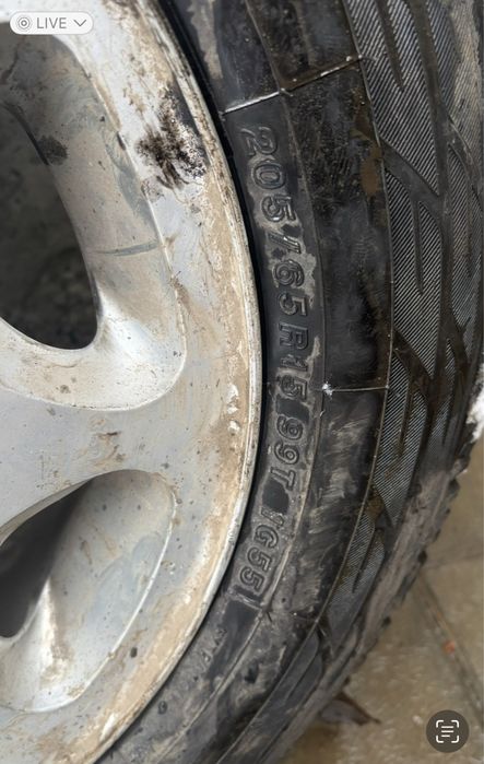 Продам шины 205/65R15