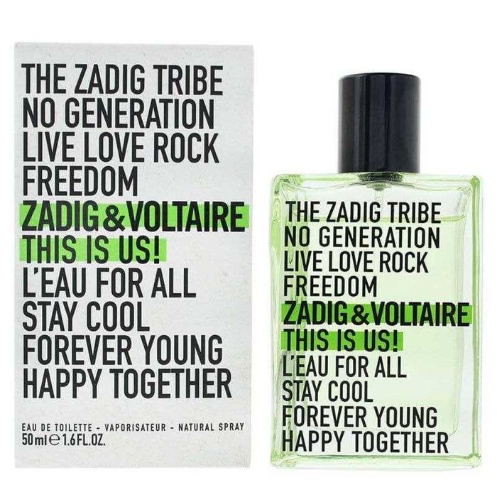 ZADIG & VOLTAIRE  This is Us! L'Eau for All 50ml  ORIGINAL