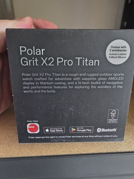 Ceas smartwatch Polar Grit X2 Pro Titan M-L