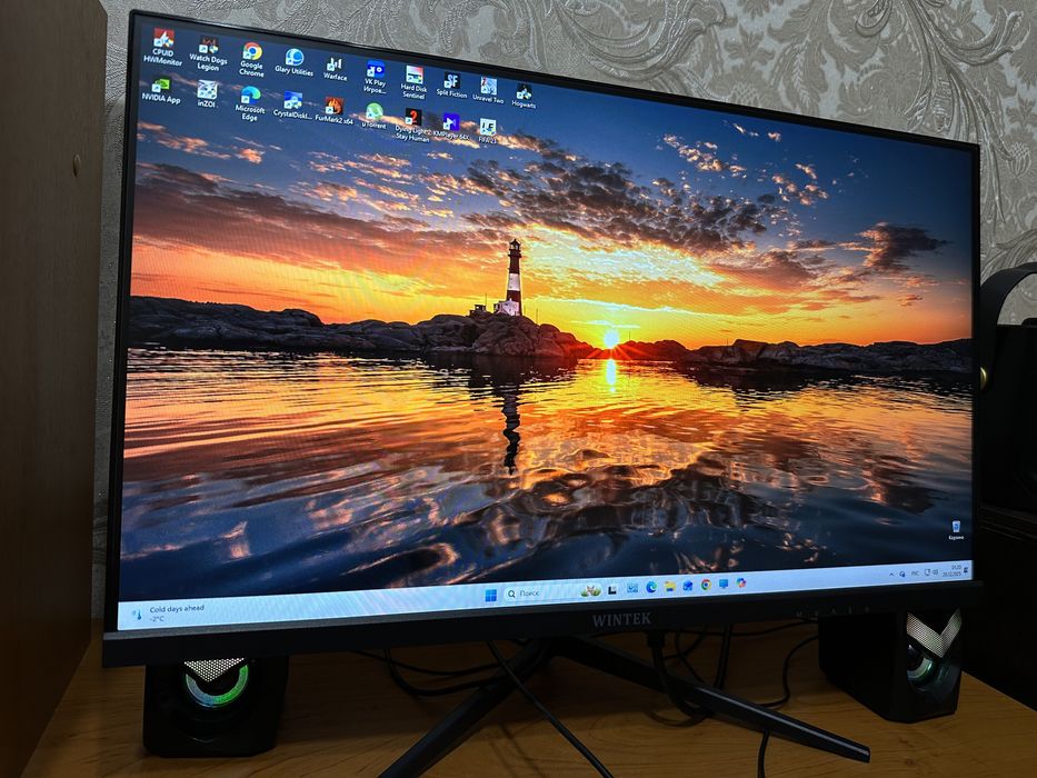 Монитор 24 дюйм ips 75 гц