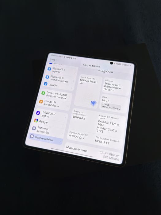 Schimb honor v5 gold 512 gb