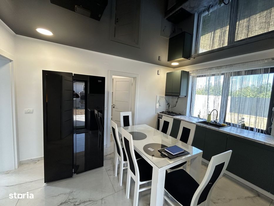 Vand vila noua LUX, an constr.2024,in Manduloc,la cheie.st.470 mp.
