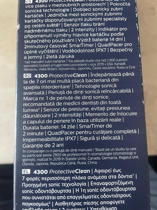 Periuța de dinți electrica Philips sonicare 4300 HX6807