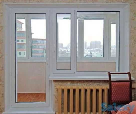 Пластиковые окна двери Akfa rom romlar eshik deraza Termo Купе