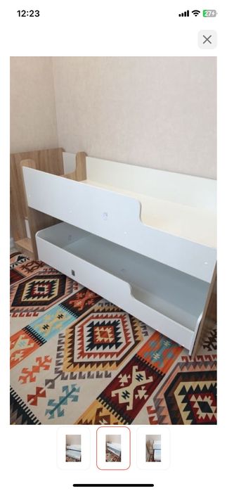 Детская двухъярусная кровать