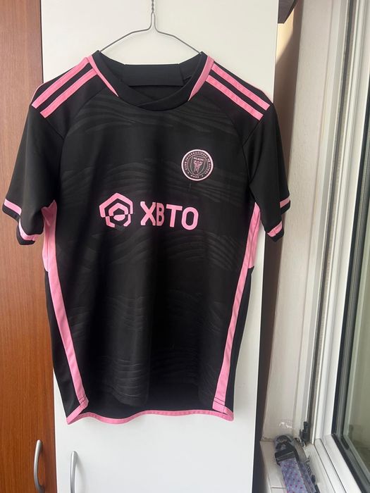 Tricou fotbal Inter Miami Messi copii