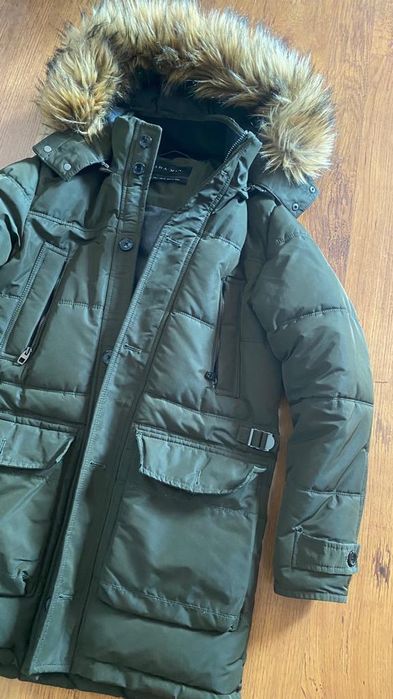 Zara M канадка с качулка
