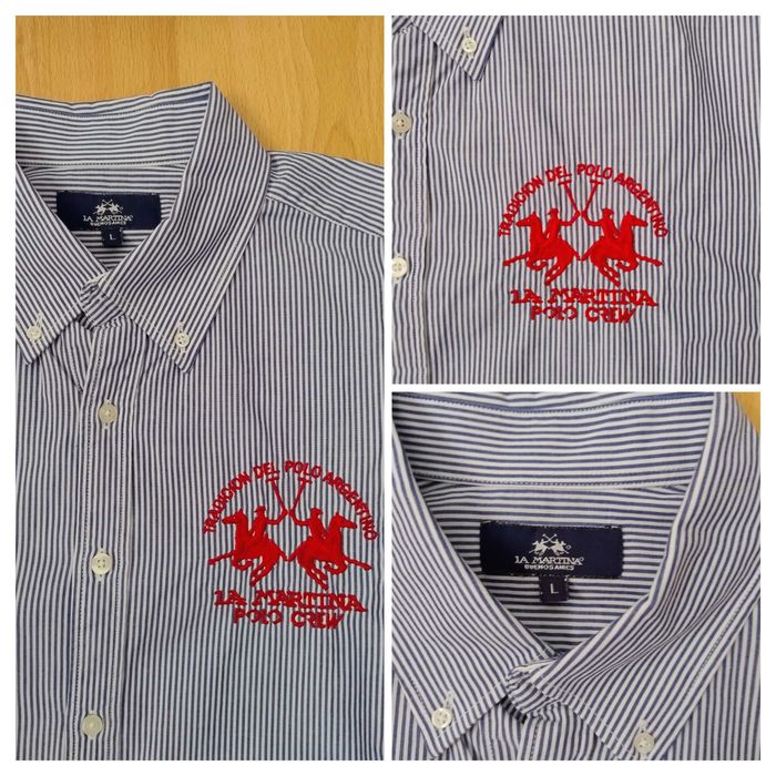 La Martina - L, Boss - M, Gant - M, Calvin Klein -S ризи
