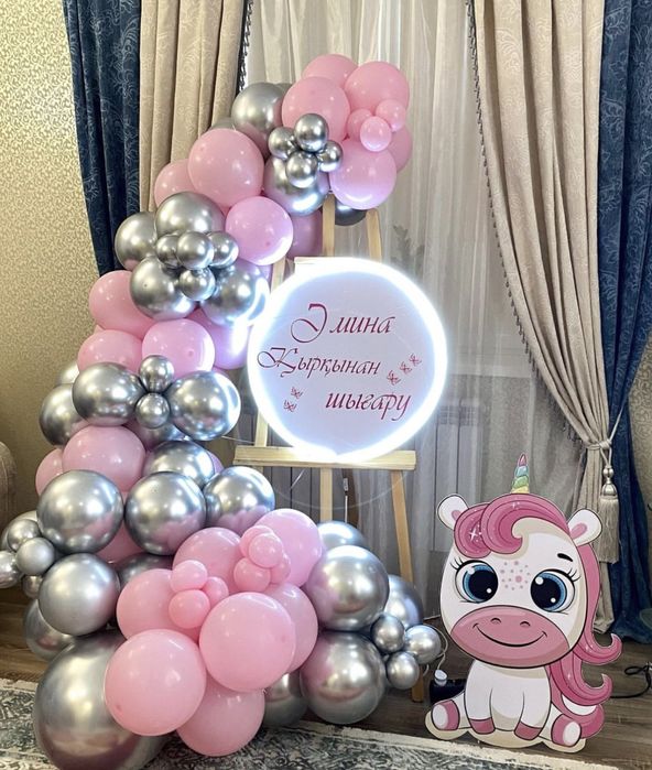 Оформление баннер фотозоны