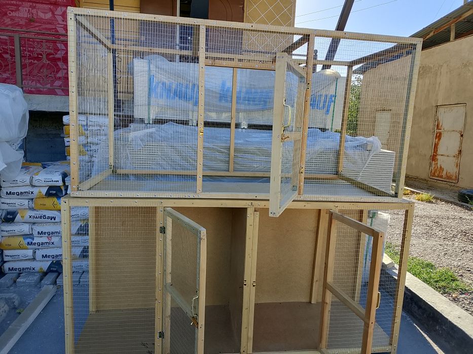 Tovuq quyon va kanarekalar  uchun katak