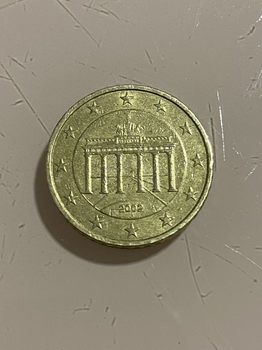 Bancnota 50 euro cent 2002