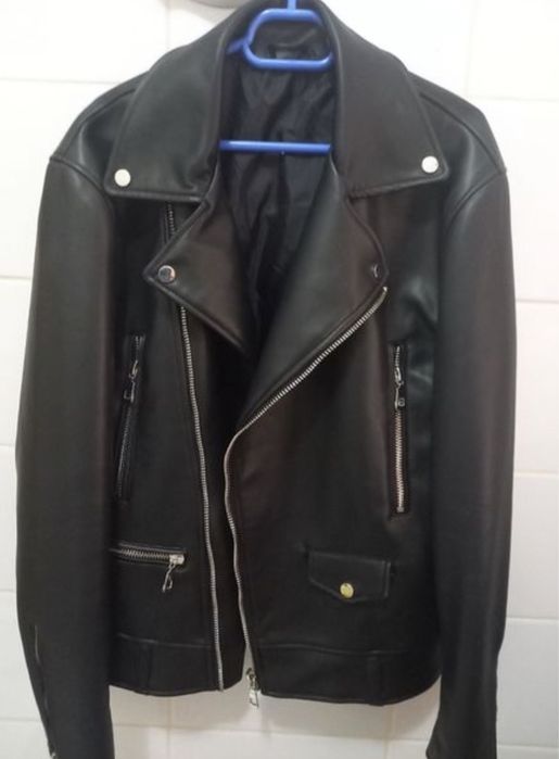 Geaca piele Zara men, M