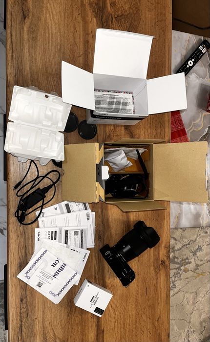 Sony ZV-E10 с объективом Sigma 16mm