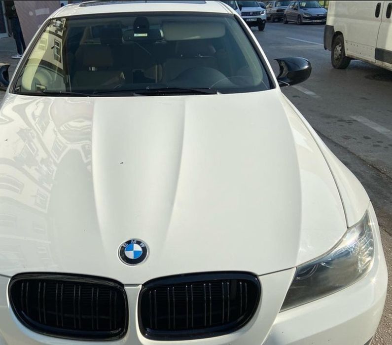 Capace oglinzi BMW Seria 3 E90 E91 LCI facelift model Batman negru