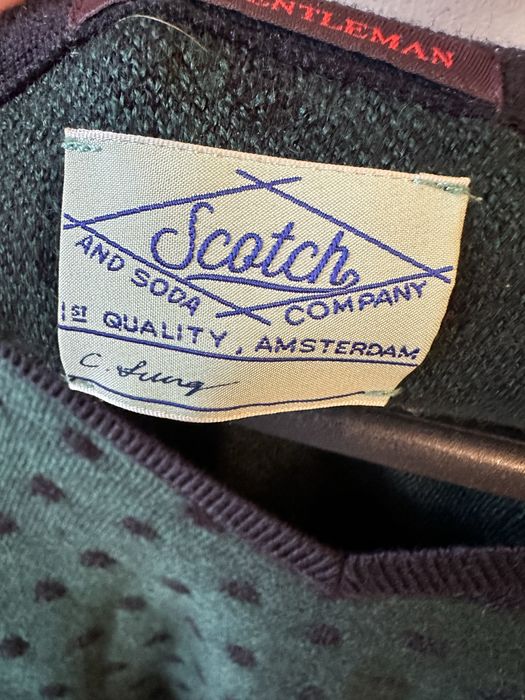 Оригинален зелен пуловер Scotch & Soda – унисекс, женски XXL / мъжки XL