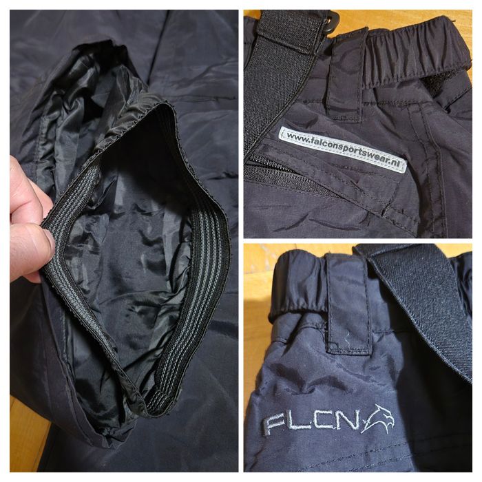 Pantaloni Schi Falcon Tri-Tech Protect, Impermeabili, Junior - 164