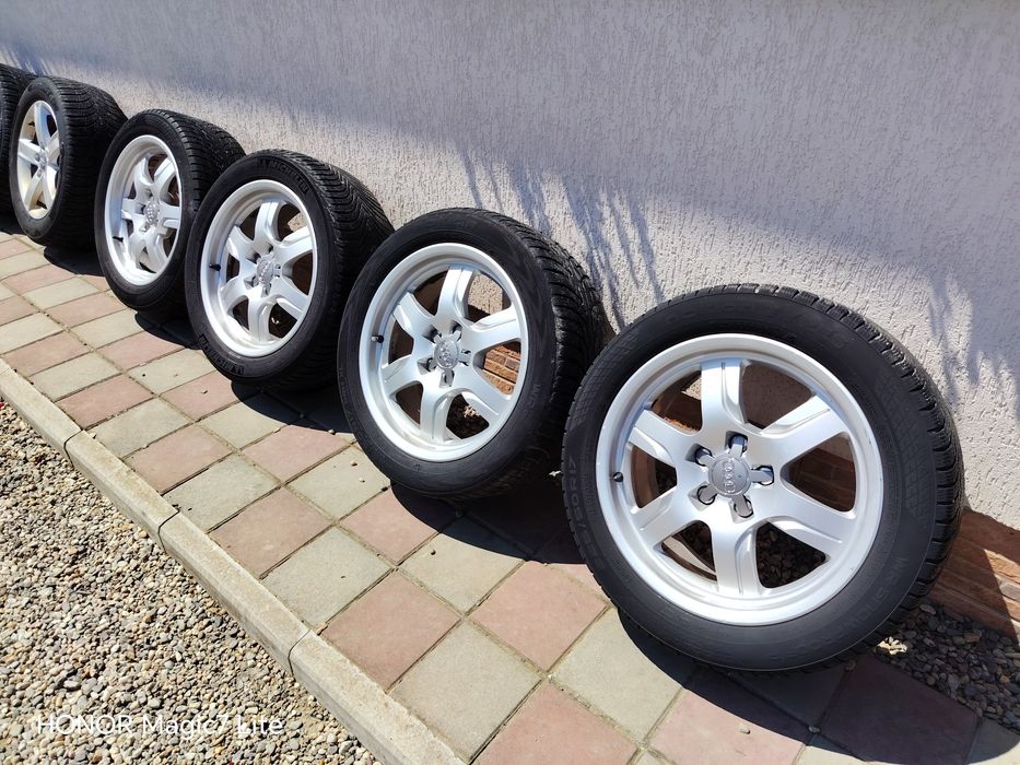 Jante aliaj R17 5x112 Audi Allroad A4 + anvelope 225/50r17