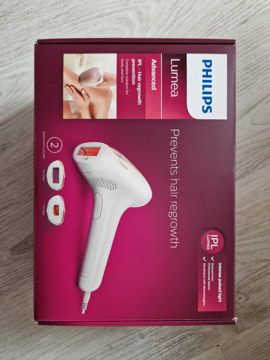 Фотоепилатор Philips Lumea SC1997 нов с две приставки
