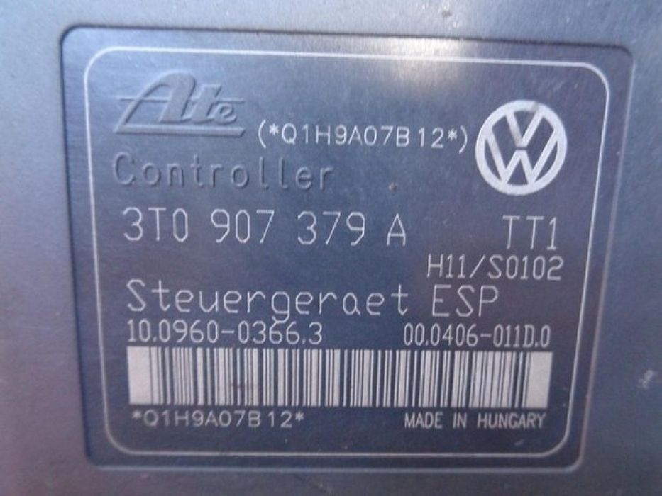 Unitate abs 3T0614517, 3T09C7379A, Seat Leon (1P1) 1.9tdi BXE