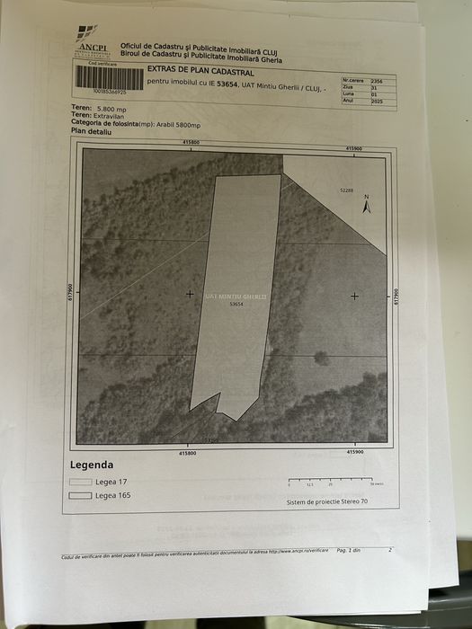 Vand teren extravilan