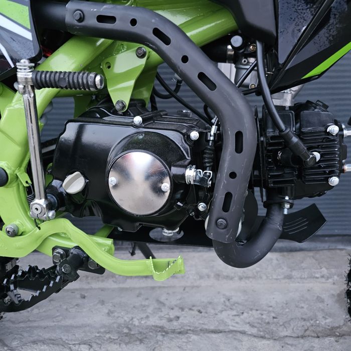 KXD 125cc hurricane Green Motocicleta Motocross Cross