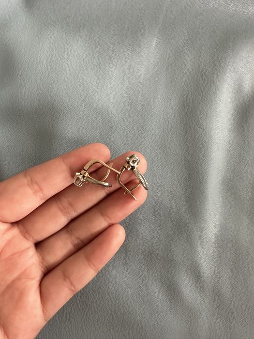 Бриллиантовые серьги